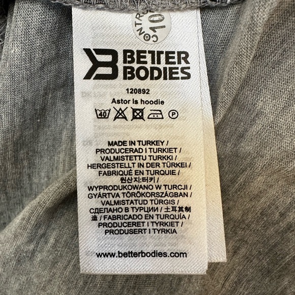 Better Bodies Astor L/S Hoodie Pump Cover - Picture 4 of 4